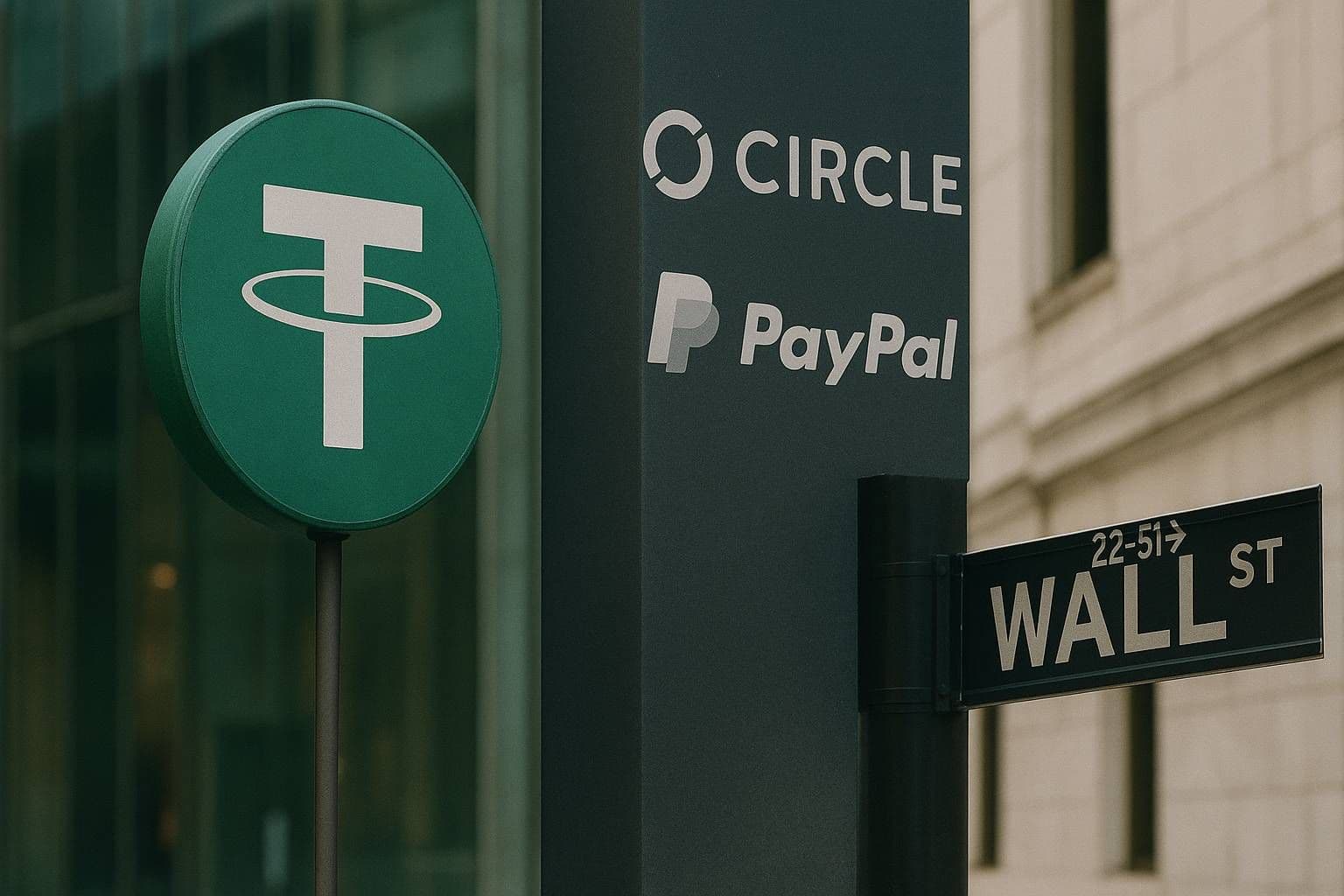The New Stablecoin War: Will Tether, Circle, or Wall Street Dominate?